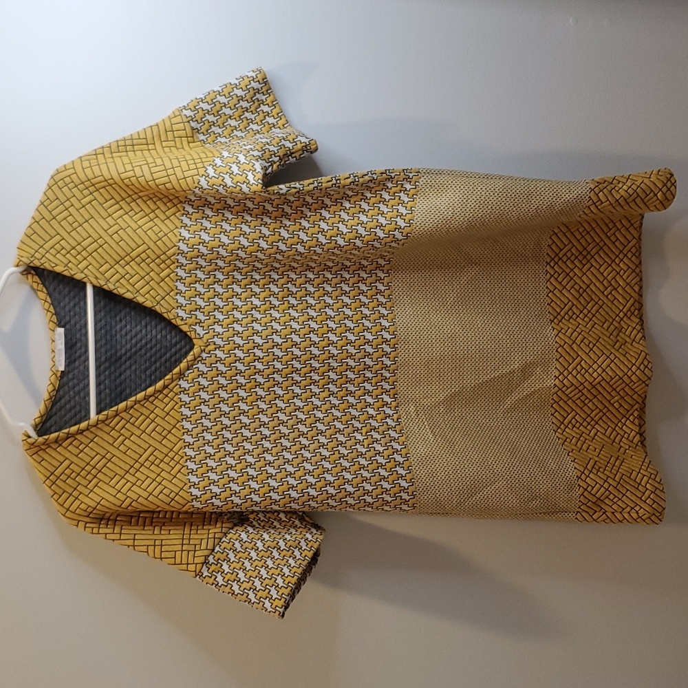 Zara Yellow Tunic Dress Size 38/Medium
